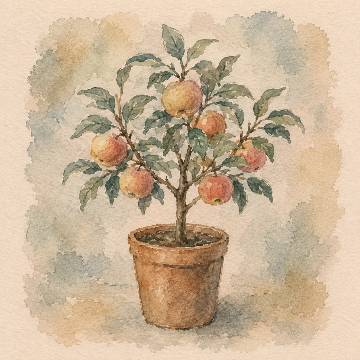 Apples in a vase — a symbol of the ripening fruits of analysis