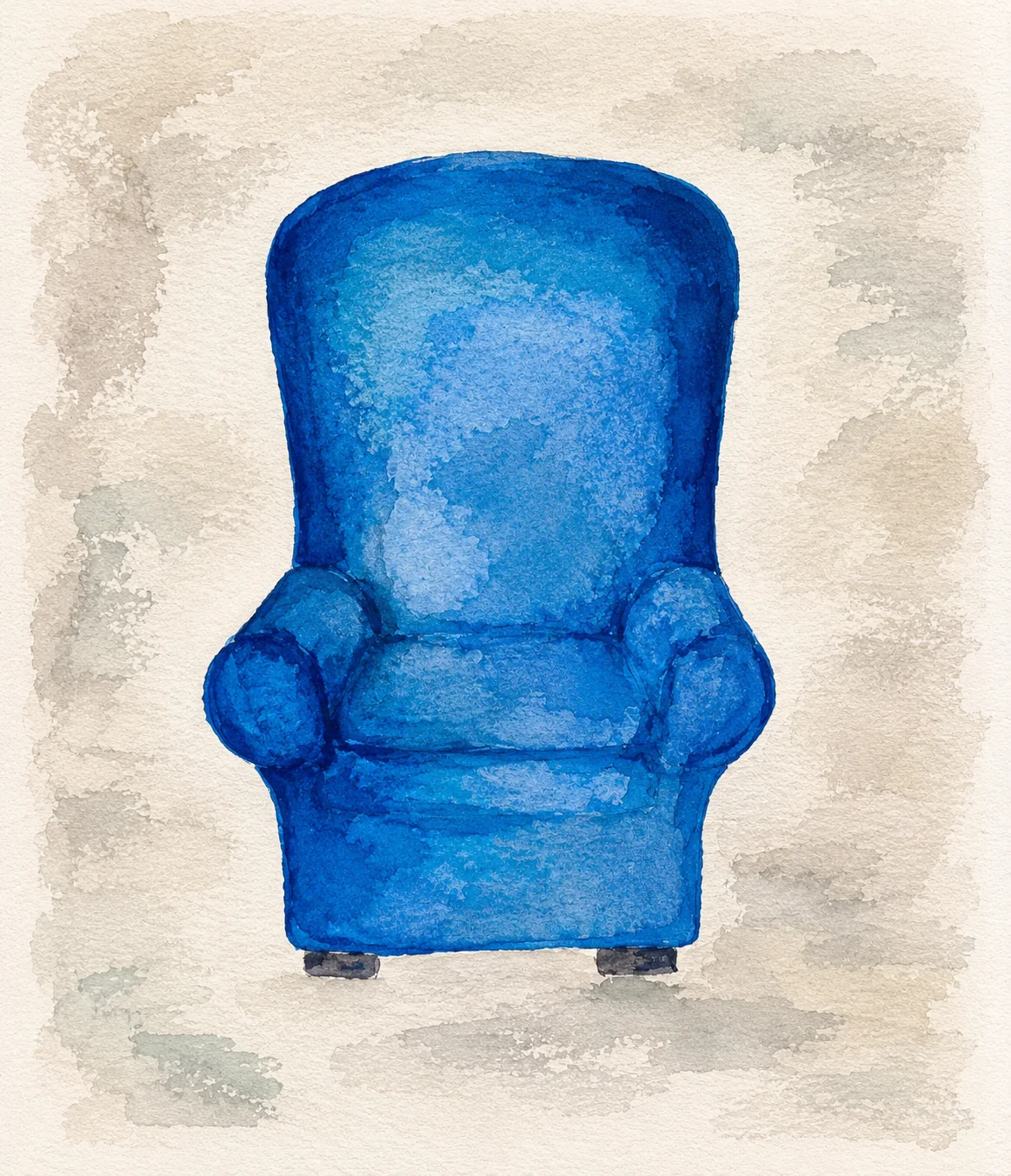 Blue chair