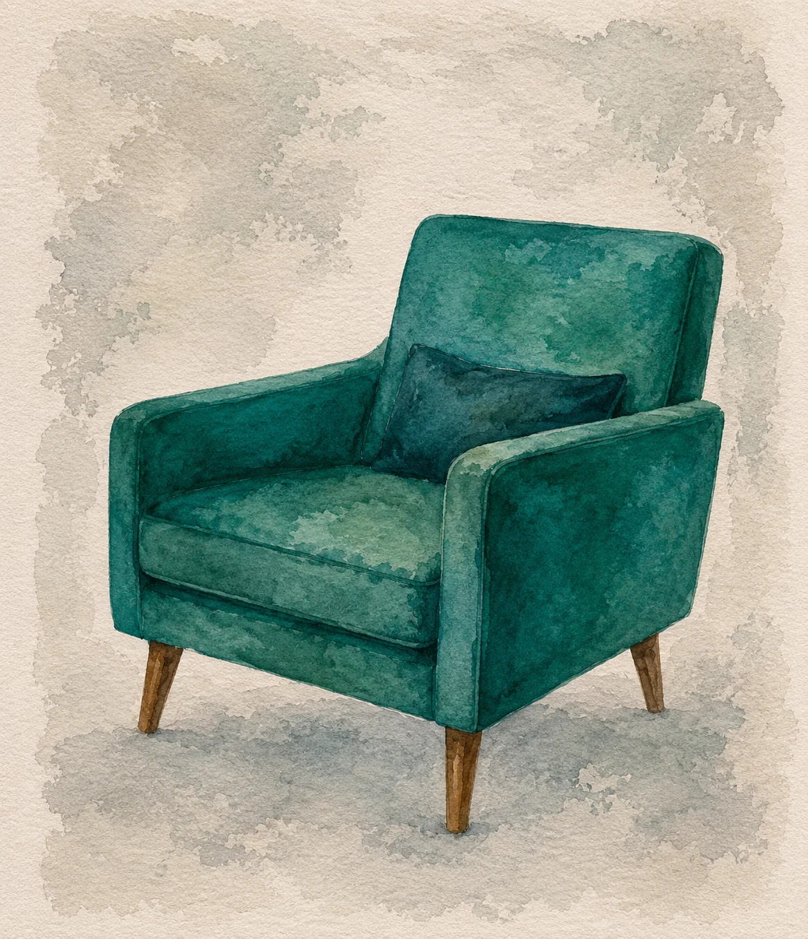 Green chair