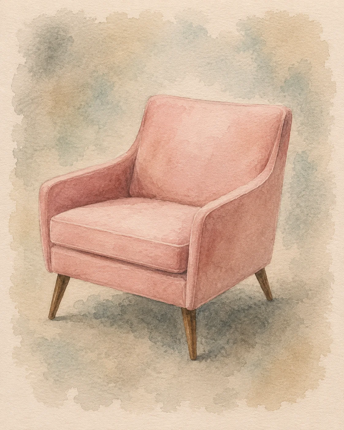 Pink chair