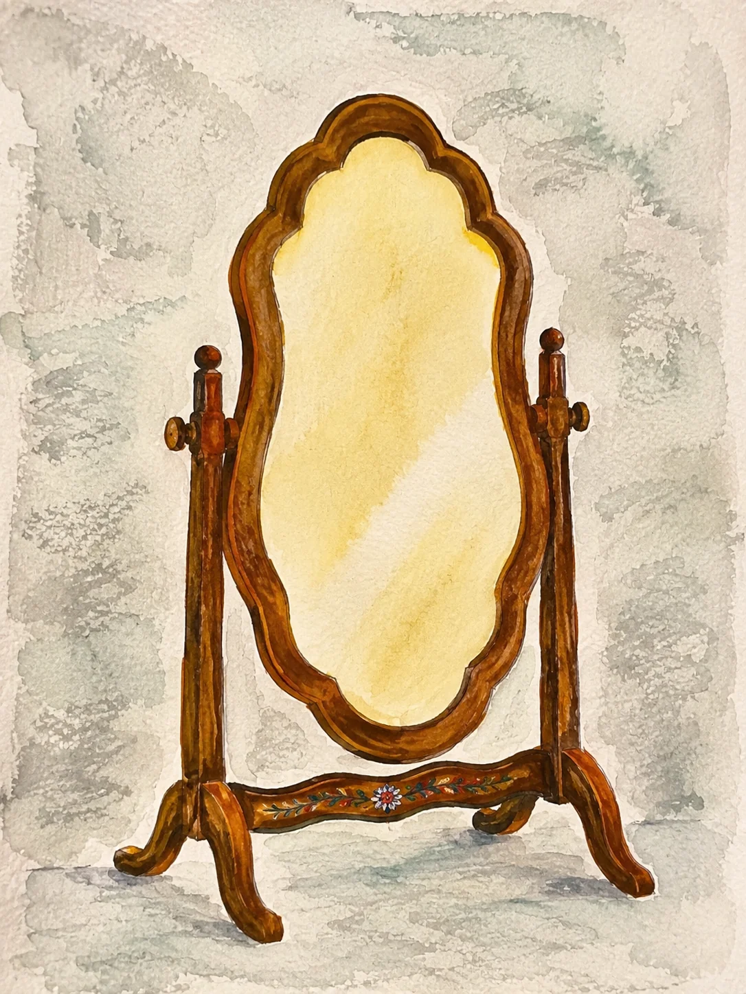 A vintage mirror — a symbol of reflecting relationships